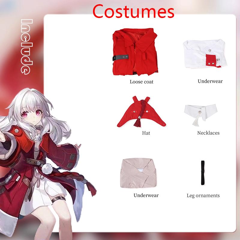 Ysir Collapse Star Dome Railway Cosplay Clothing Clara Full Set of Cos Clothing Game Clothing