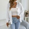Women's Button-Up Cardigan, Long Sleeve, Color, Short Length