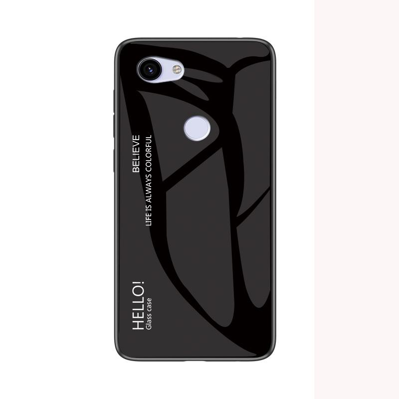 Pro Google Pixel 3A 3 XL Pouzdro Módní Pevné Tvrzené sklo Gradientní Ochranný Zadní kryt pouzdro Pro Google Pixel 2 XL Pixel3 3a