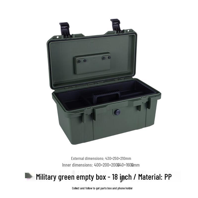 Portable Heavy-Duty Plastic Tool & Equipment Protection Box