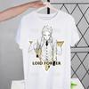 Japanese Anime Spy X Family Anya T Shirt Men Retro Washed Tops Tees Harajuku Tshirt Streetwear Hip Hop Male T-shirts