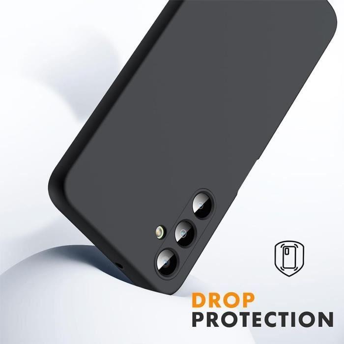 Coque de protection - Samsung - Galaxy S23 FE - Souple - Silicone - Cordon noir inclus