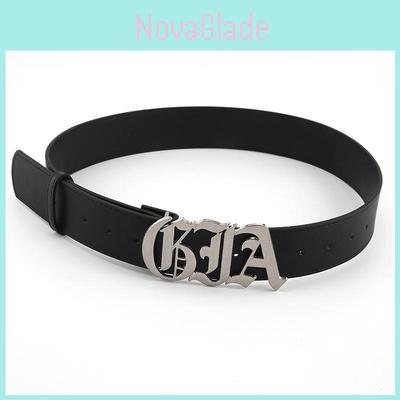 Women's Casual Jeans Belt New Fashion Decorative Smooth Buckle Korean Style Simple Chic Belt In Stock
