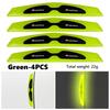 For S9 4pcs Car Door Side Edge Anti Collision Strip Reflective Protector Sticker Auto Accessories Crown GR Sport Corolla JH9