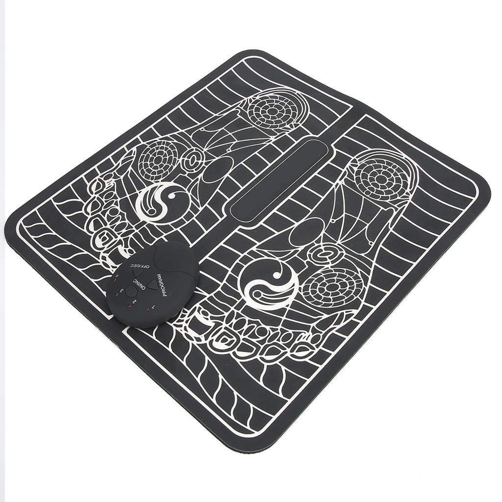 EMS Pulse Foot Massage Pad Muscle Pain Fatigue Relief Foot Massager (Battery Type)