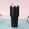 30oz Vacuum Insulated Stainless Steel Travel Mug With Straw Lid Car Office Outdoor Use