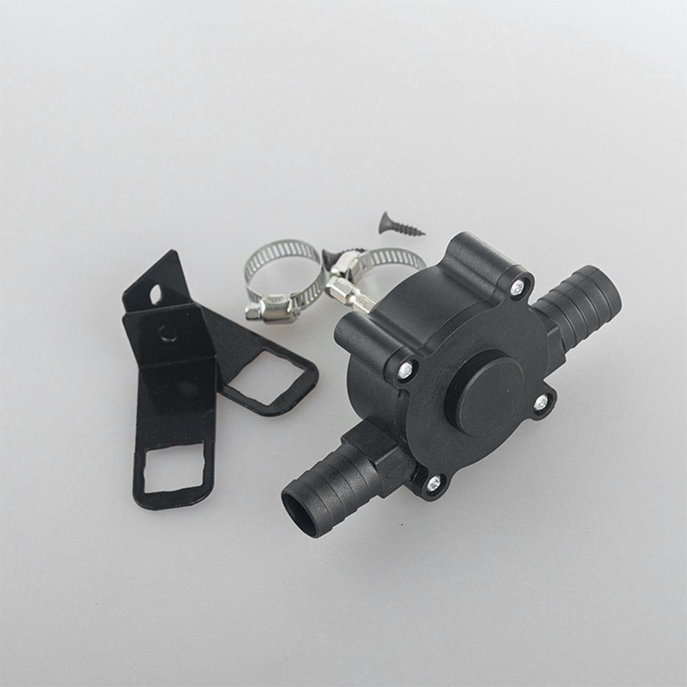 Electric Drill Pump Portable Mini Hand Liquid Transfer Pump Self-priming Diesel Oil Fluid Water Pump DC Pumping Machine for Home