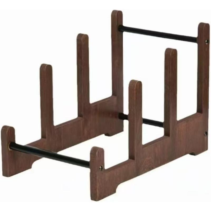 Premium Wood Album Organizers 3Tier Display Rack for Vinyls Records Album Storage Racks Ideal for Home or Office