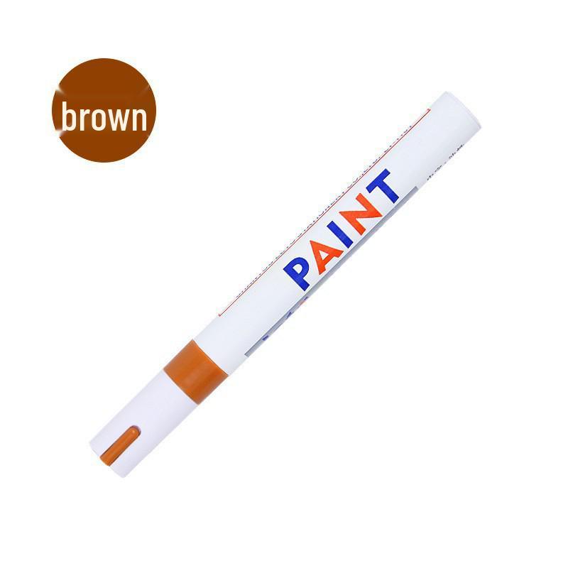 Waterproof, Fade-Resistant Paint Pen for Industrial, Car, Tire Marking, and Monument Inscription - Multi-Purpose Touch-up Pen
