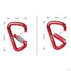 28KN Screw Locking Carabiner Climbing Equipment