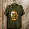 Saint Arnulf Beer Quote Graphic T-Shirt Men Unisex Tee Fashionable Streetwear Casual Summer Top Trendy Drinker Gift Cotton Shirt