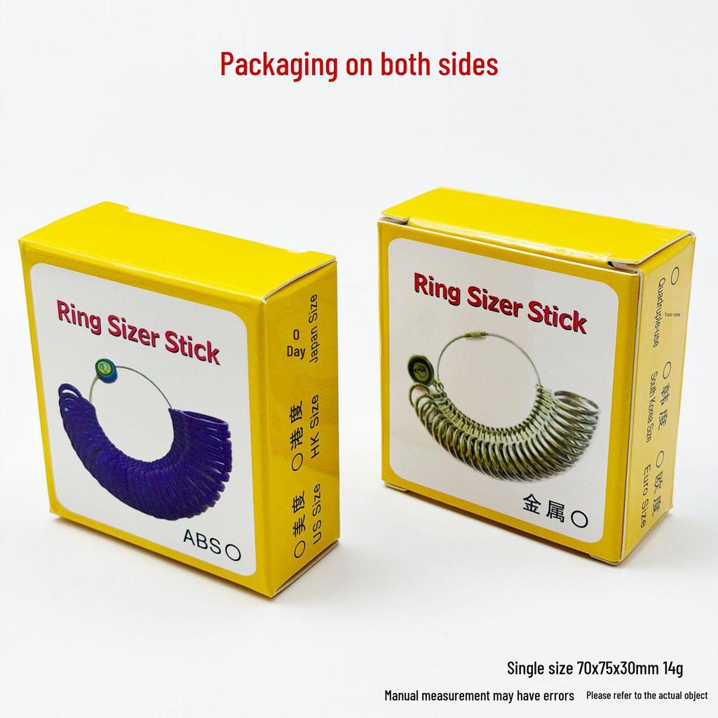 Adjustable Metal Ring Sizer and Measurement Tool