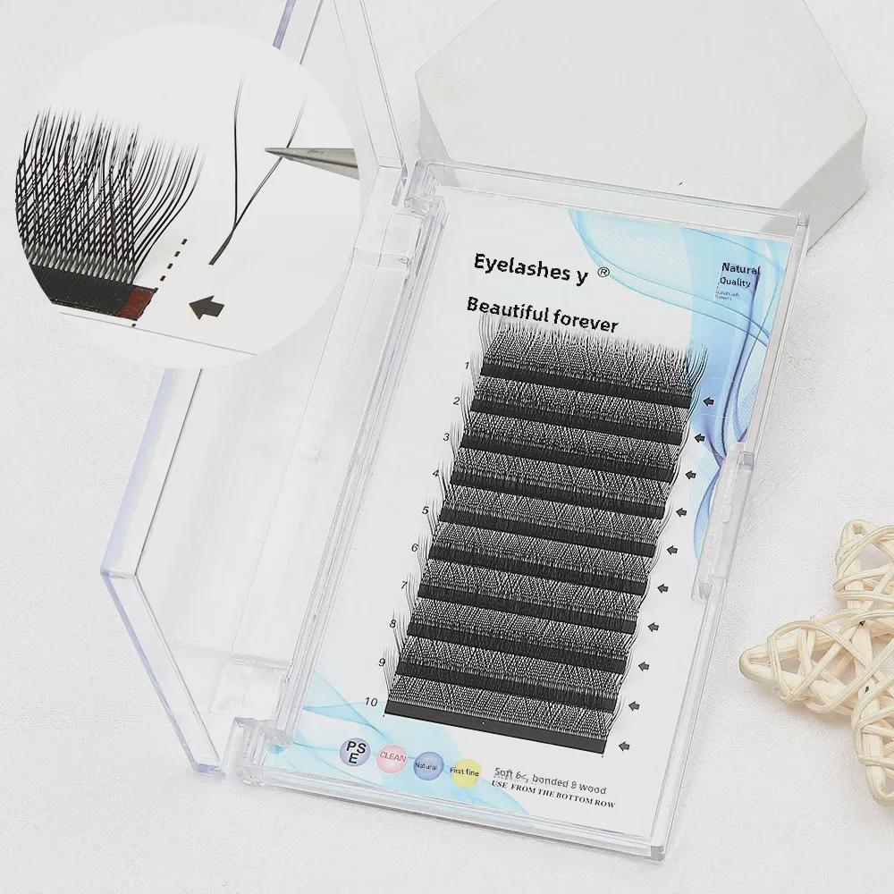 L-förmige YY Falsche Wimpern - Natürlich Lang Baby-Bogen