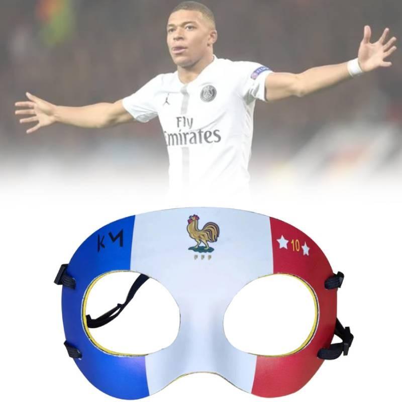 Mesterskap Europeisk Fotball Cosplay Mbappe Maske Gaulois Ansiktsbeskyttelse