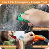 High Quality Brand New  16Pcs Car Window Breaker Key Chains, Portable 3 In 1