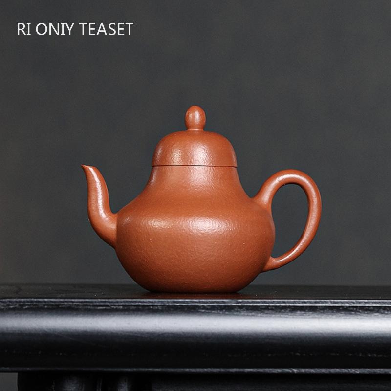 160ml Tradition Yixing Purple Clay Teapots Famous Handmade Chinese Zisha Tea Pot Beauty Tea Infuser Kettle Household Tea Set
