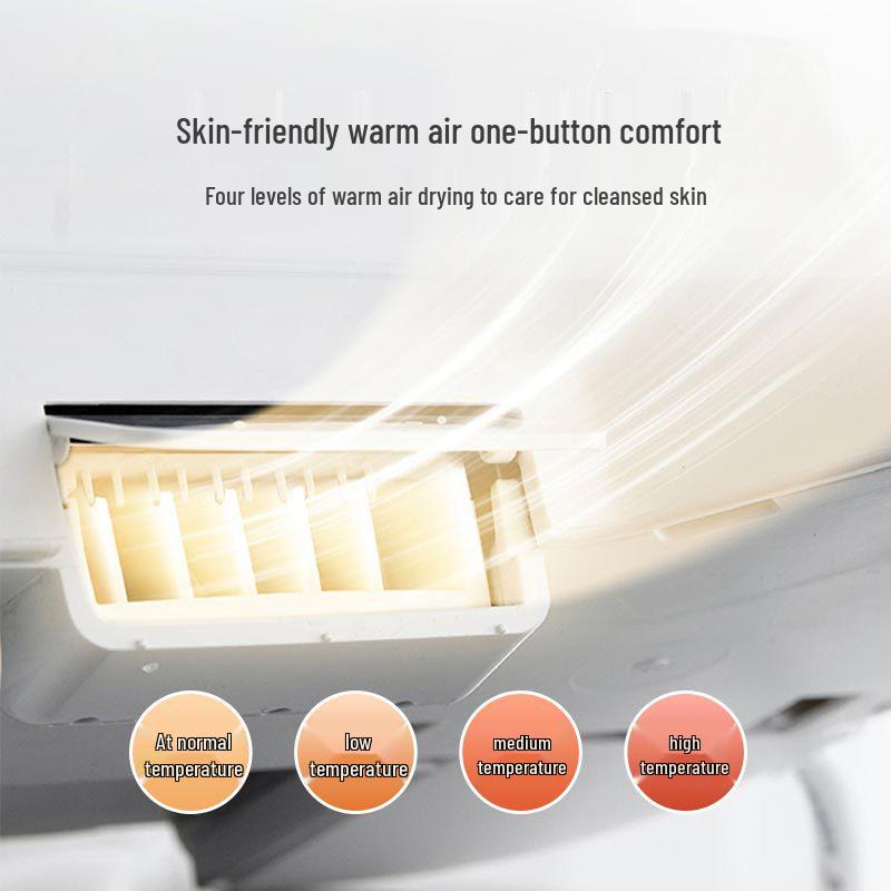 Waterproof Multi-Functional Smart Toilet Seat for Europe, America, Japan, Korea, Hotels & Homes