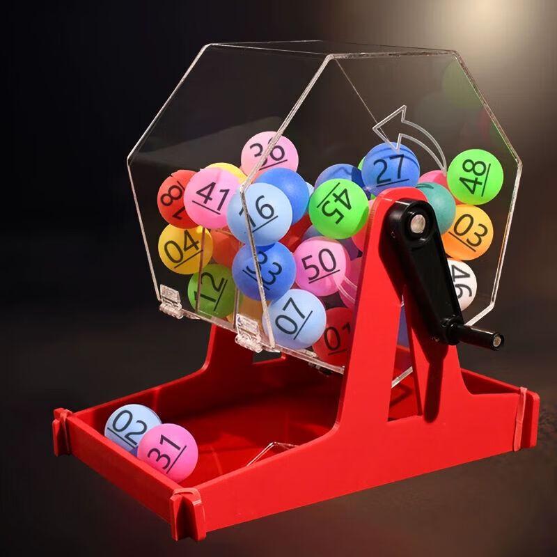 Hand-cranked Desktop Lottery and Raffle Machine