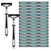 Men's Universal Double-Layer Razor Head: 2-Layer Blade for Beard & Face Shaving