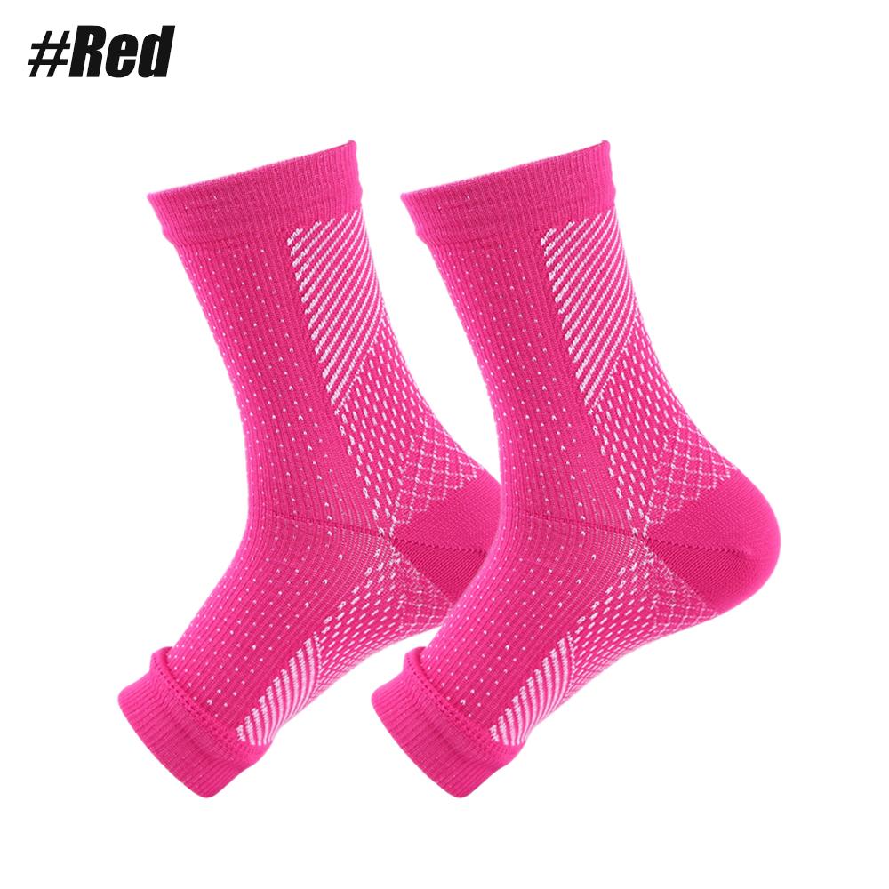 1Pair Soothe Socks Neuropathy Pain Relief Ankle Brace Compression Sleeve Support For Arch Comfort