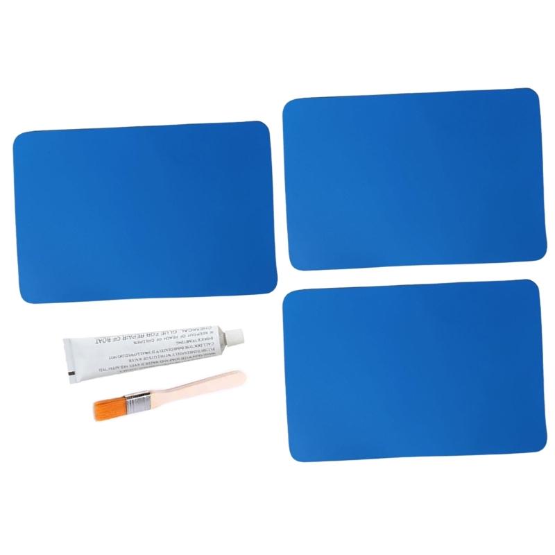 6Pcs Kayak Patches PVC Repair Patches Watertight Repair Patches Replacements for Inflatable Boats Kayak Canoes Water Toy
