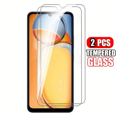 2 STK Full HD-skjerm Klart herdet glass beskytterfilm for XIAOMI 12 lite 13 13T 12T Pro Redmi A3 A3X 13 13C 12 12C 12R Note 13 12s 12 Pro+ 5g 4g