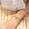 1Pcs Ins Niche Peanut Bracelet Natural Stone Women Elegant Fashion Jewelry for Girlfriend Present
