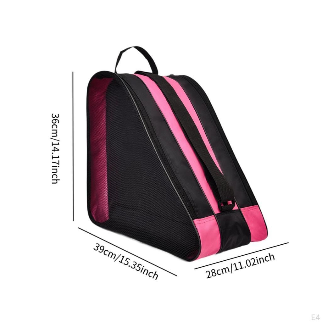 Ice Skate Bag, Accessories, Breathable Storage Bags for Skates, Thickened