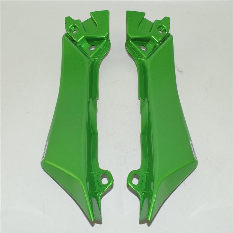 Front Seat Left & Right Side Panel Frame Cover Fairing Cowl For Kawasaki Versys 650 KLE650 2022 2023 2024 2025 зелёный