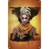 Retro Metal Sign Wall Decor 20x30 cm Punk Abstract Art for Home Bar