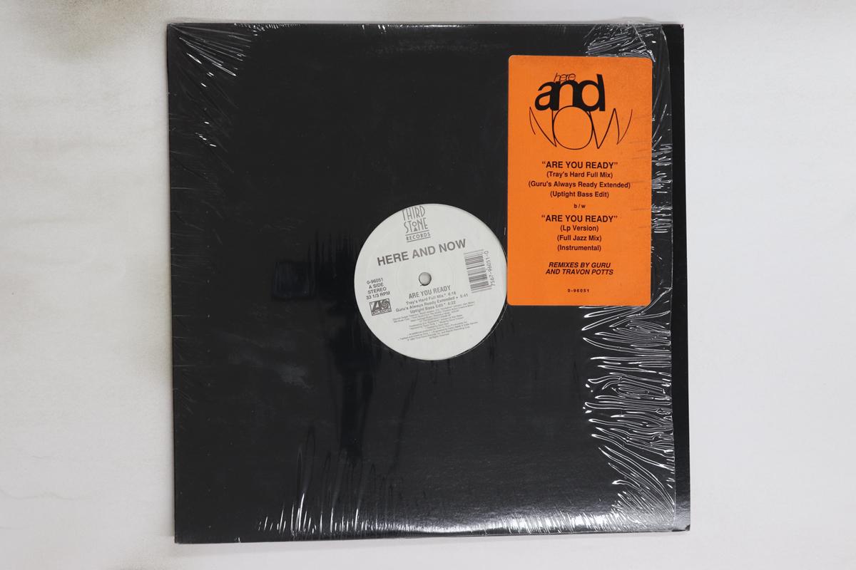 

12inch Record HERE & NOW - Are You Ready 096051 Third Stone Rec 1993 US Rap & Hip-Hop/R&B Used