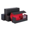 Card Storage Box For Trading Cards PU Card Deck Case Card Deck Storage Box Magnetic Closure Card Holder For Magnetic Game Cards