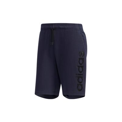 Calções de Malha de Corrida de Desempenho com Estampa de Logotipo Masculino Parte Inferior Azul-Marinho DW8033