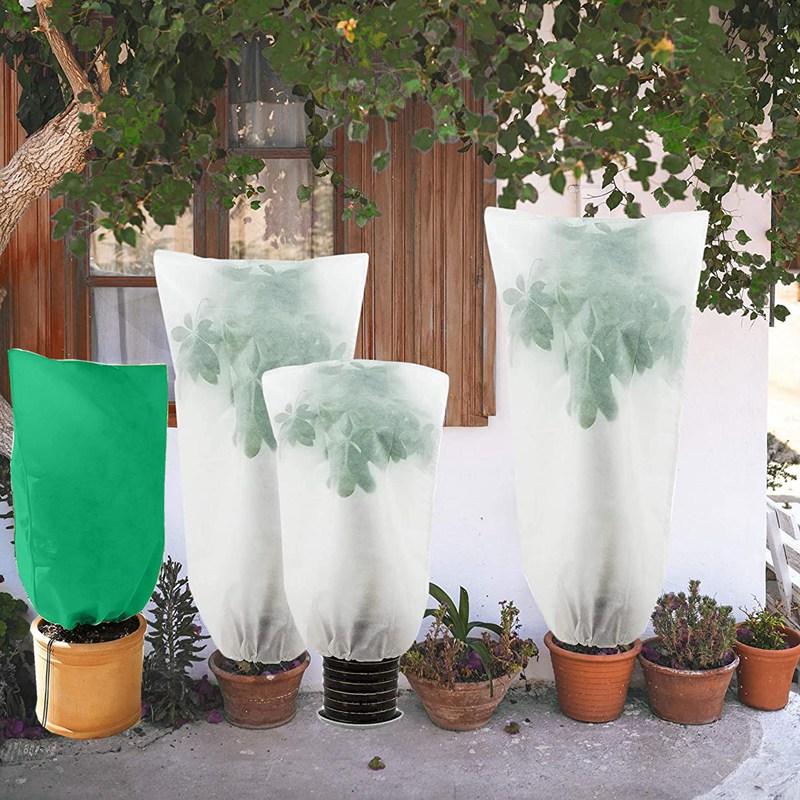 Plant Cover Winter Warm Cover Tree Shrub Plant Protecting Bag Frost Protection For Yard Garden Plants Small Tree Against Cold