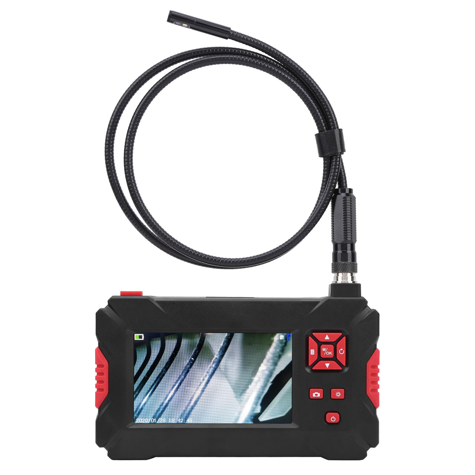 

P30 8mm 1080P Dual Lens Industrial Endoscope with 4.3in LCD Screen Adjustable 8+1 Light(1 m 3.3ft )