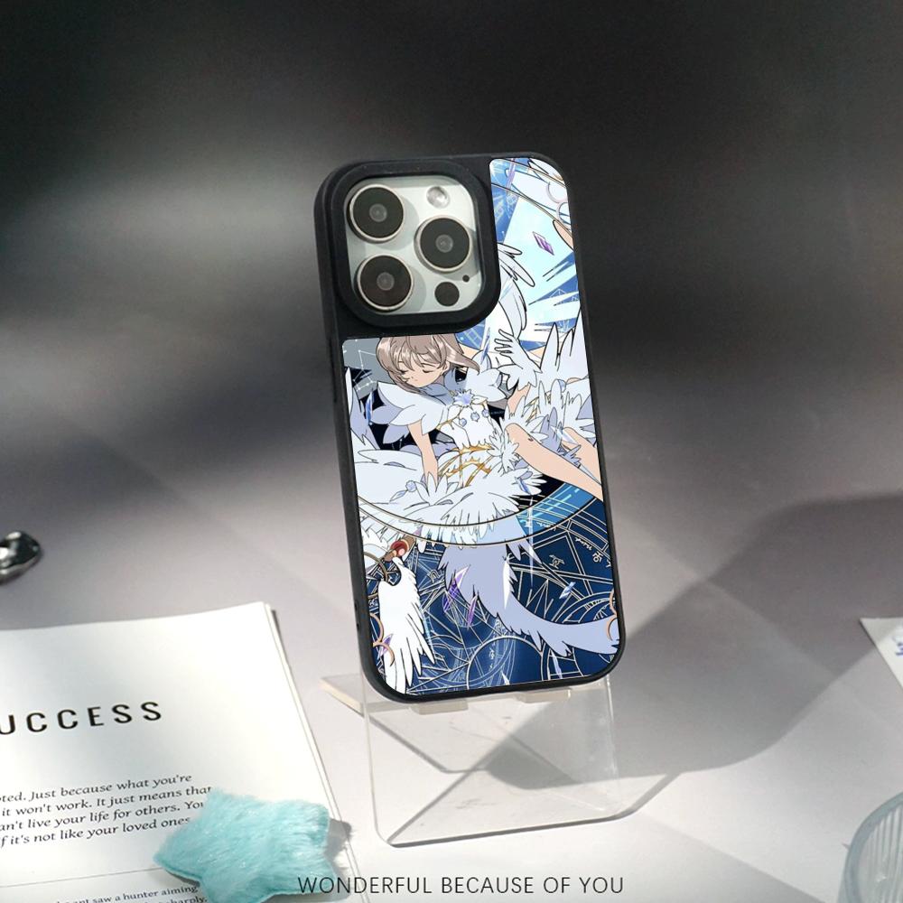 

Classic japan girl sakura Y2K Phone Case for iPhone 17 16 15 14 13 12 Pro Max Sheepskin Carbon fiber protective case iPhone 16 Pro