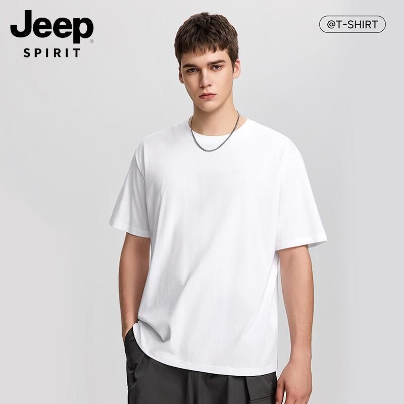 JEEP SPIRIT Men s Breathable Cotton T-Shirt 3XL