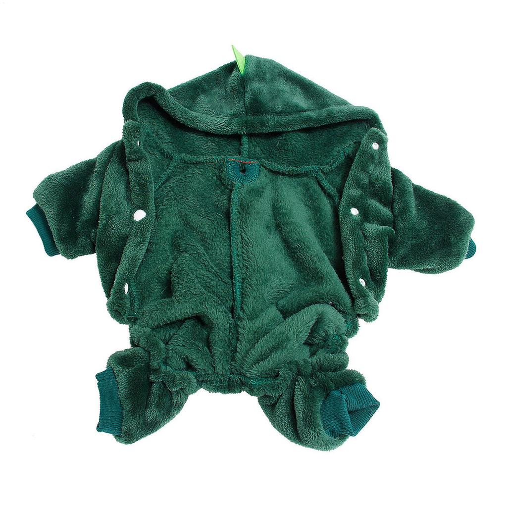 Dinosaur Cat Clothes Dog Pet Dinosaur Cosplay Hoodies Soft Halloween Dog Costume Pet Clothes For Small Medium Dog Cat Puppy
