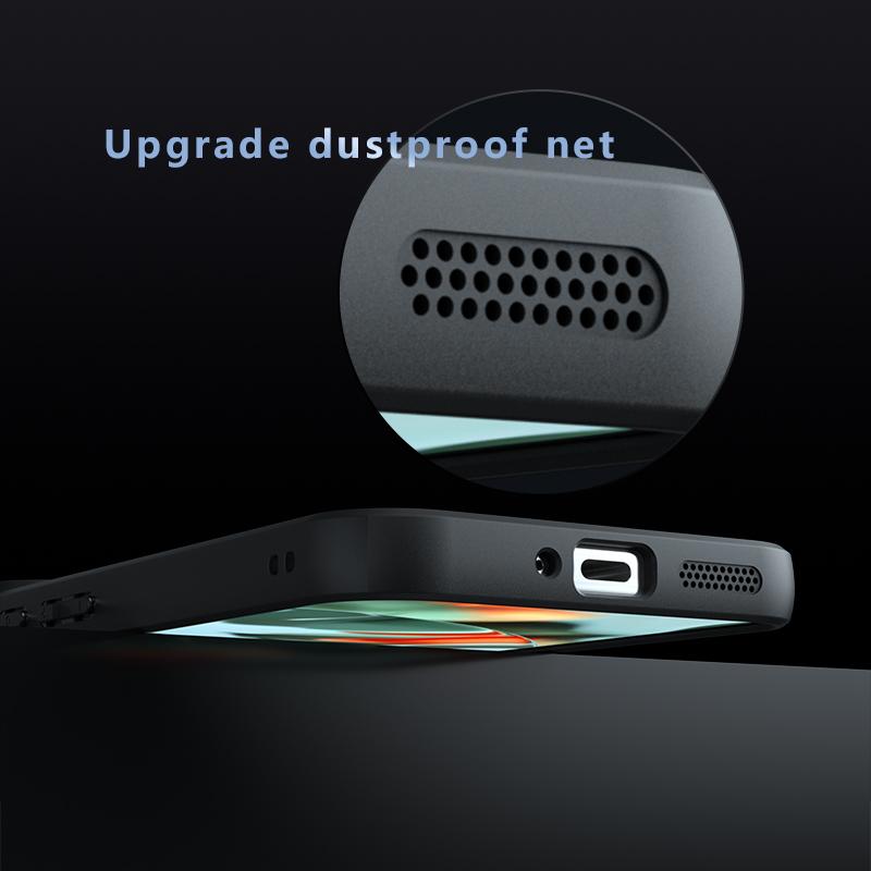 For Google Pixel 9 Pro XL Case Skin-Touch TPU+PC Matte Phone Shell,Transparent Black