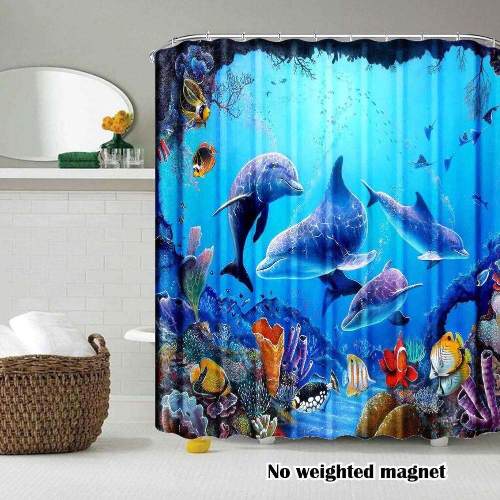 

Shower Curtain with 12pc Hooks 180/200CM Bath Curtain Liners Rust-Proof Grommets Anti-Mould Waterproof Bathroom Curtains 180*180cm