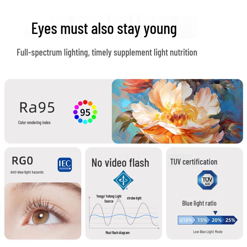 Modern LED Five-Leaf Apple Fan Light for Bedroom, Living Room, Dormitory - Dimmable Ceiling Fan