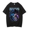 High Quality Cotton Short Sleeve Streetwear Leveling T Shirt Women Sung Jinwoo Anime Graphic T Shirts