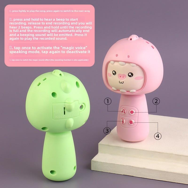 Mini Recording Microphone Keychain With Sound Playback For Kids And Collectors