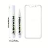 5pcs For Metal White Marker Pen 3mm Alcohol Oily Waterproof Tire Graffiti Pens Permanent For Stainless Steel Fabric Wood Leather