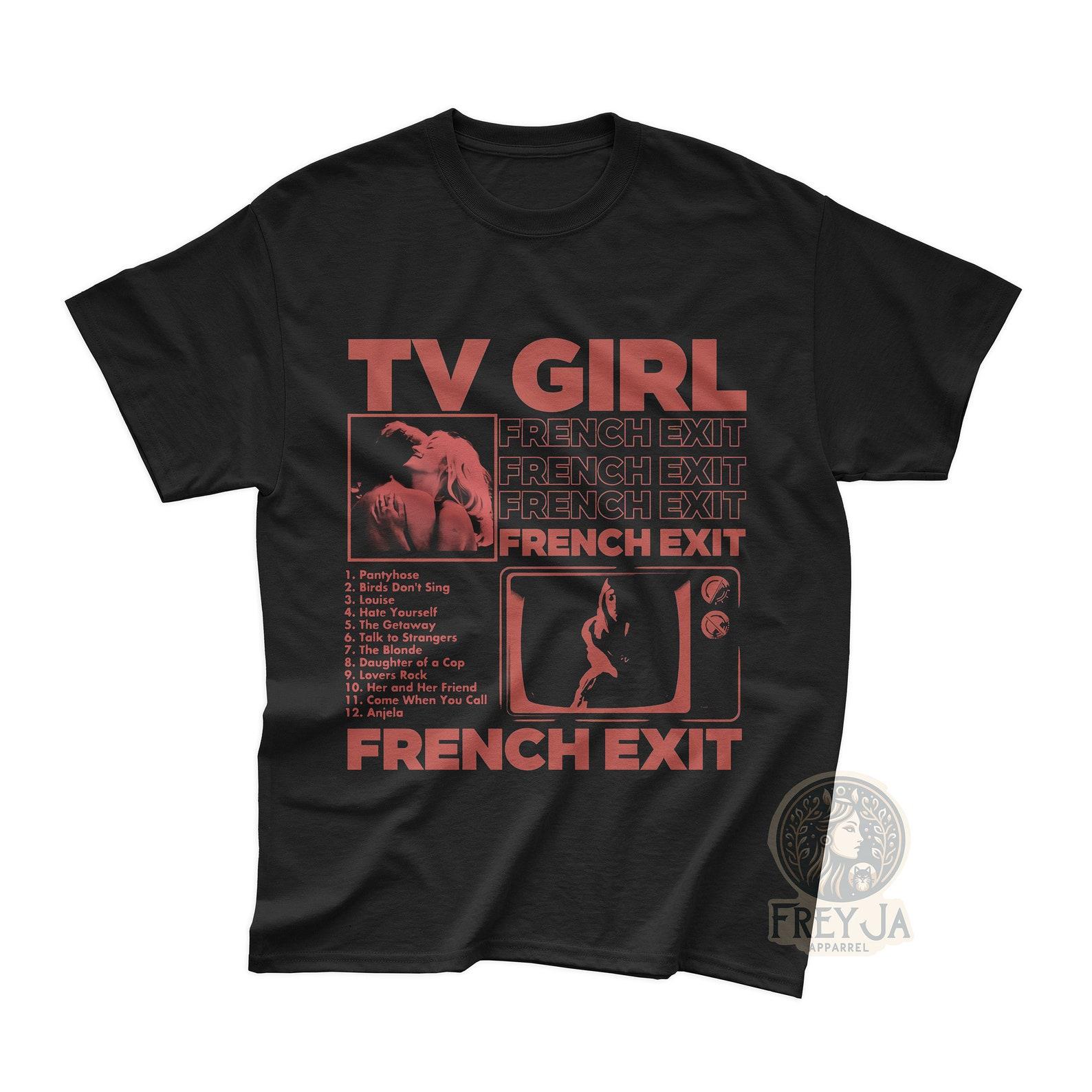 TV Girl Exclusive T-Shirt - Unisex Indie Music Band Merch - French Exit Album Tee - TV Girl Special Gift S