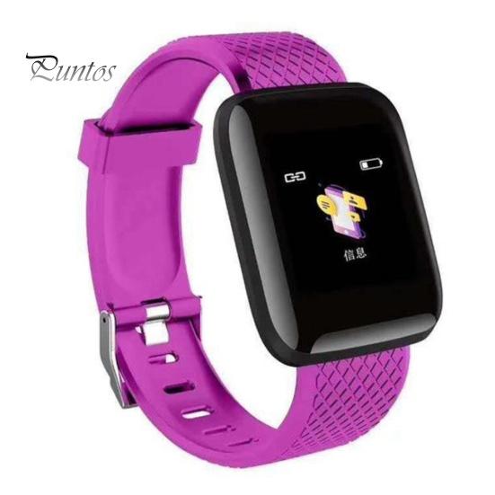 D13 116 Plus 1.3inch Bluetooth-compatible Blood Pressure Heart Rate Monitor Smart Bracelet