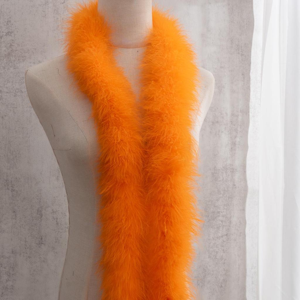 40g Encrypted Bold Turkey Feather Strips for Costumes and Christmas Accessories