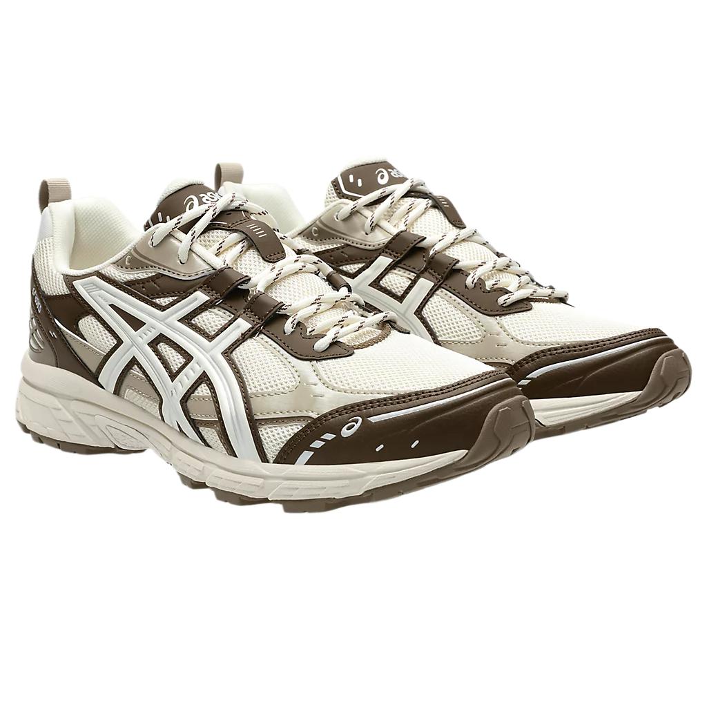 New Asics GEL NUNOBIKI Low Top Training Shoes Unisex Cream 1203A536-106