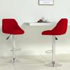 VidaXL Set of 2 Bar Stools, Pub Chair, Bistro Seat, Furniture for Dining Room Kitchen Living Room Home Interior, 335311