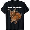 Big Floppa Caracal Cat Meme Funny Memes Internet Memes Gen-Z T-Shirt for Men Women Girls Kids(1)